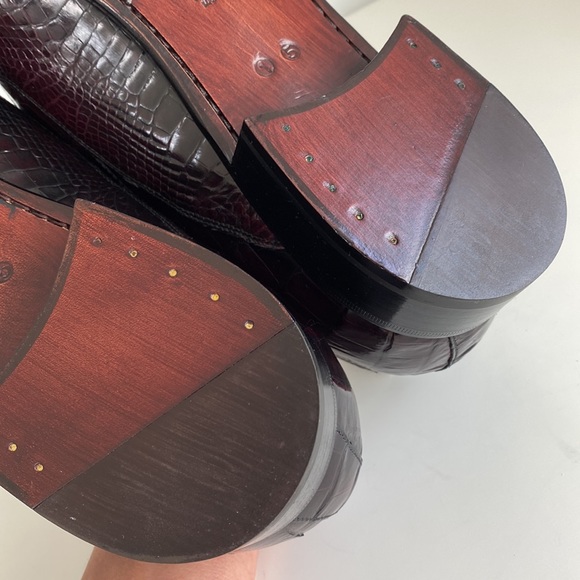 CAPORICCI 203 Alligator Bordeaux 8-16 - Picture 10 of 15